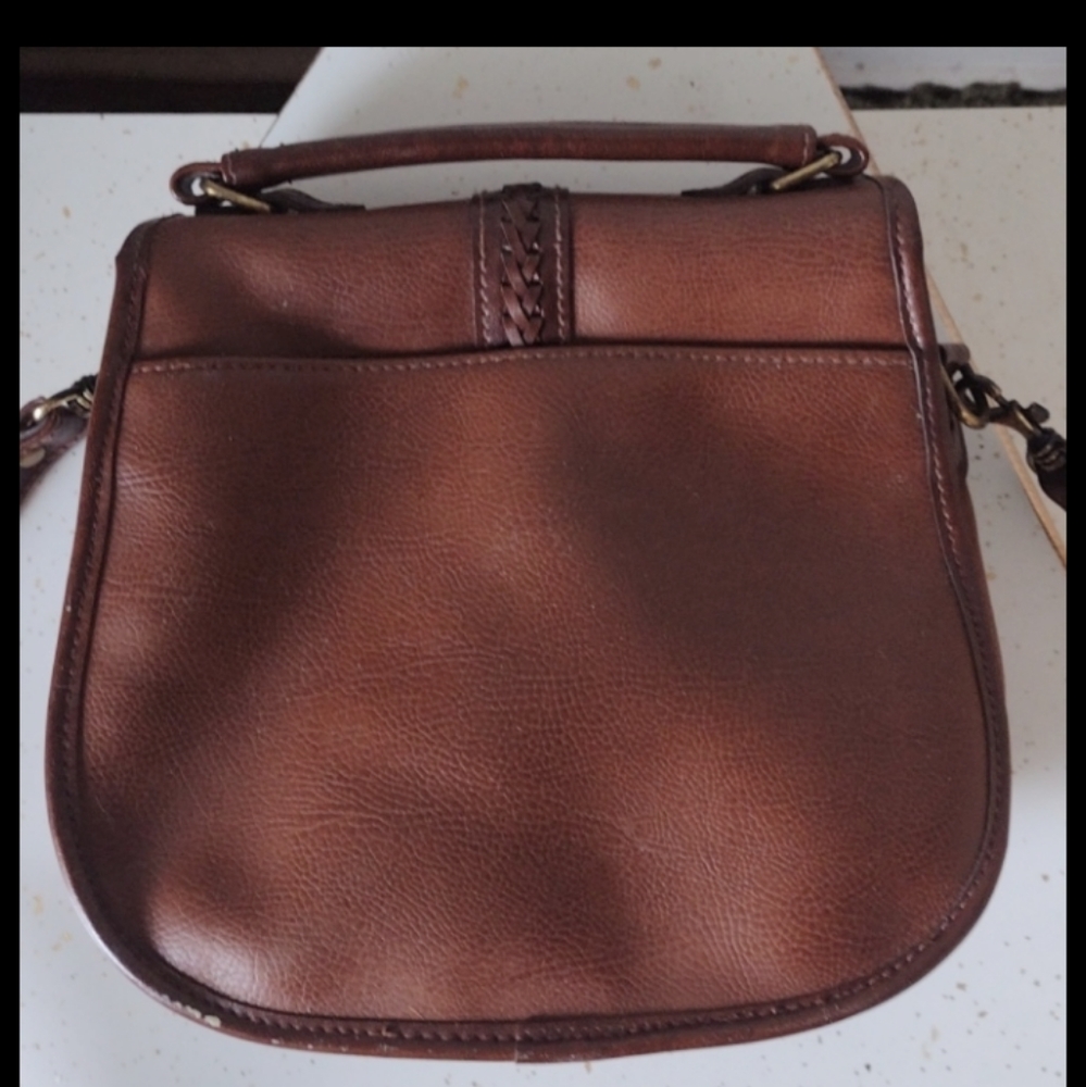 Liz Claiborne Faux Leather Shoulder Bag - Picture 4 of 10